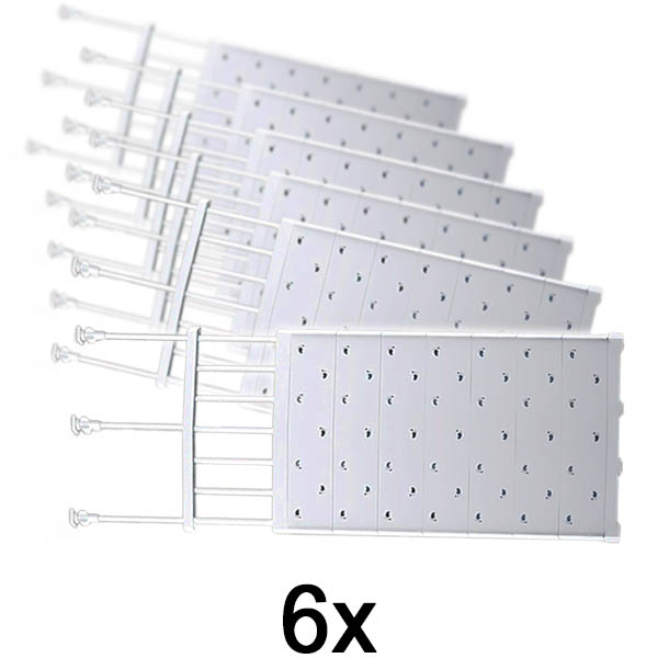 6x Bővíthető polcos tároló állvány | SHELFEXPEND